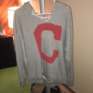 Pink Cleveland Indians hoodie